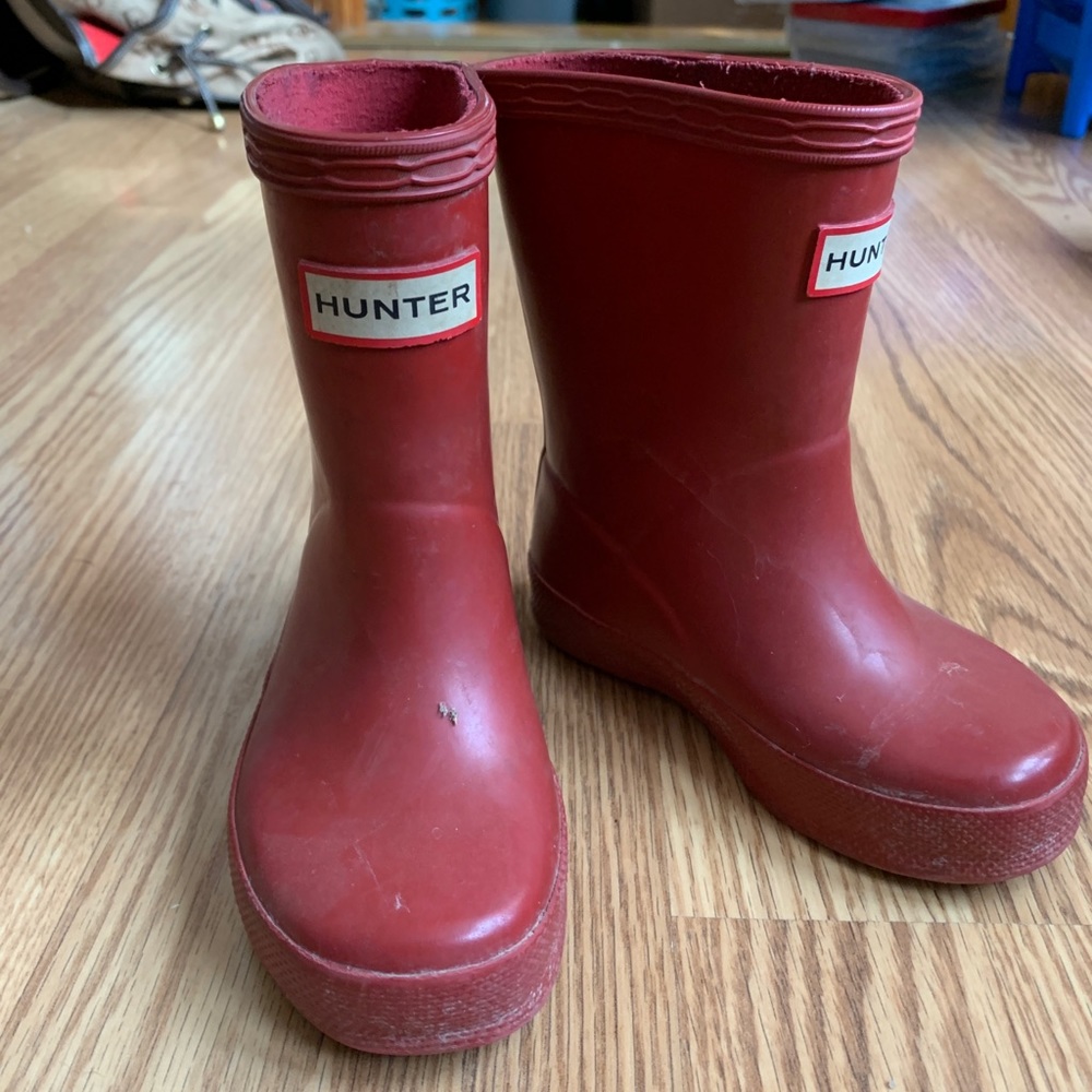 Hunter toddler rain boots